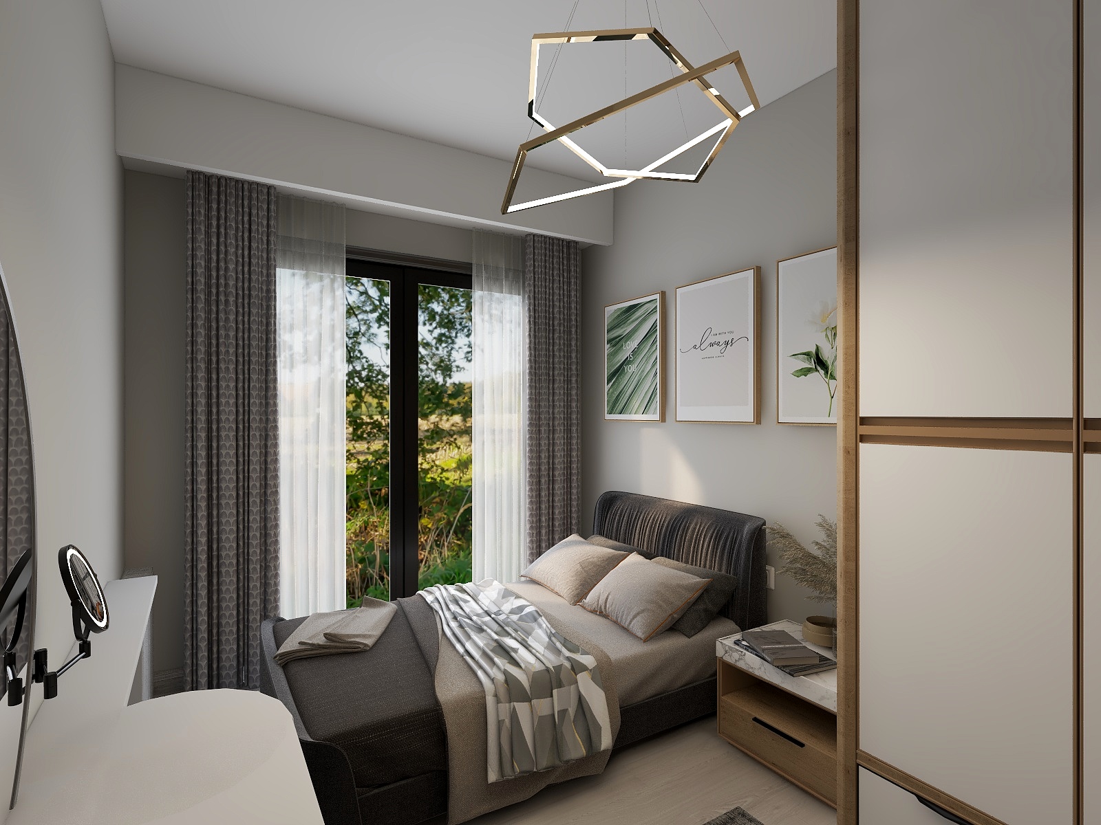 2+1 Daire - Render