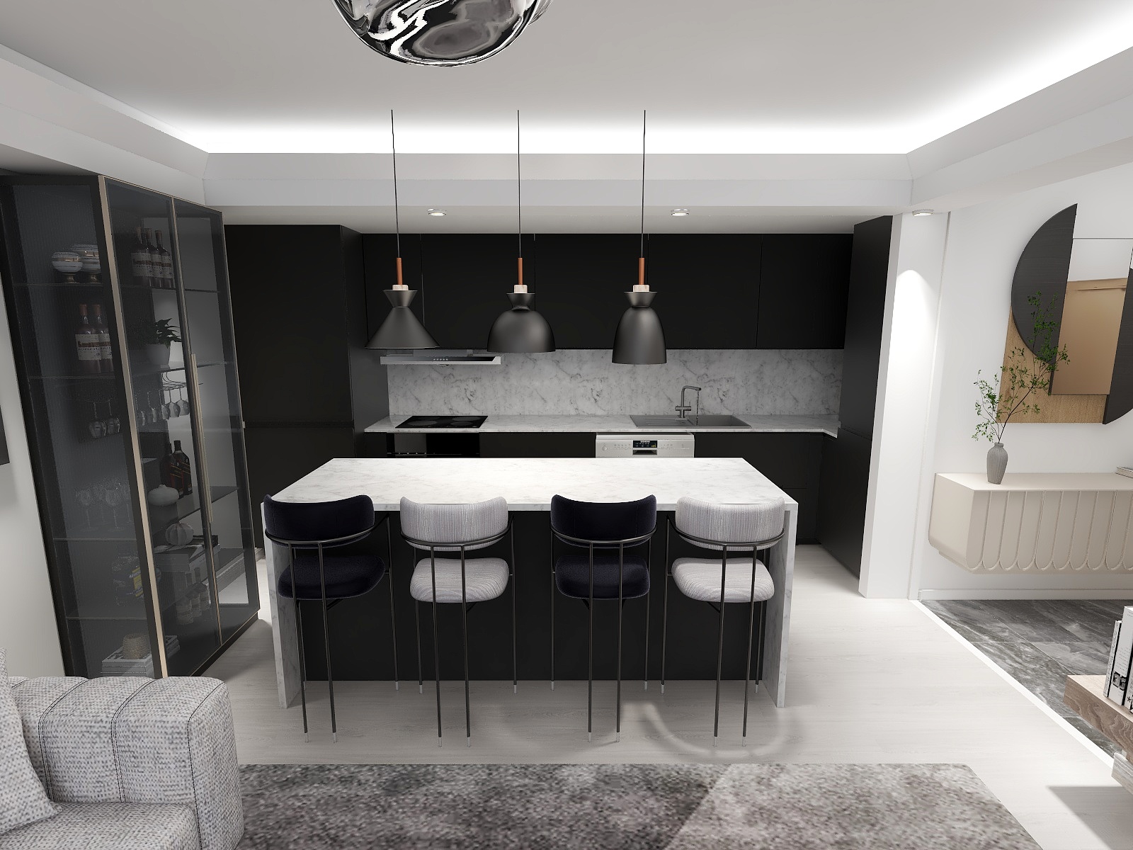 2+1 Daire - Render