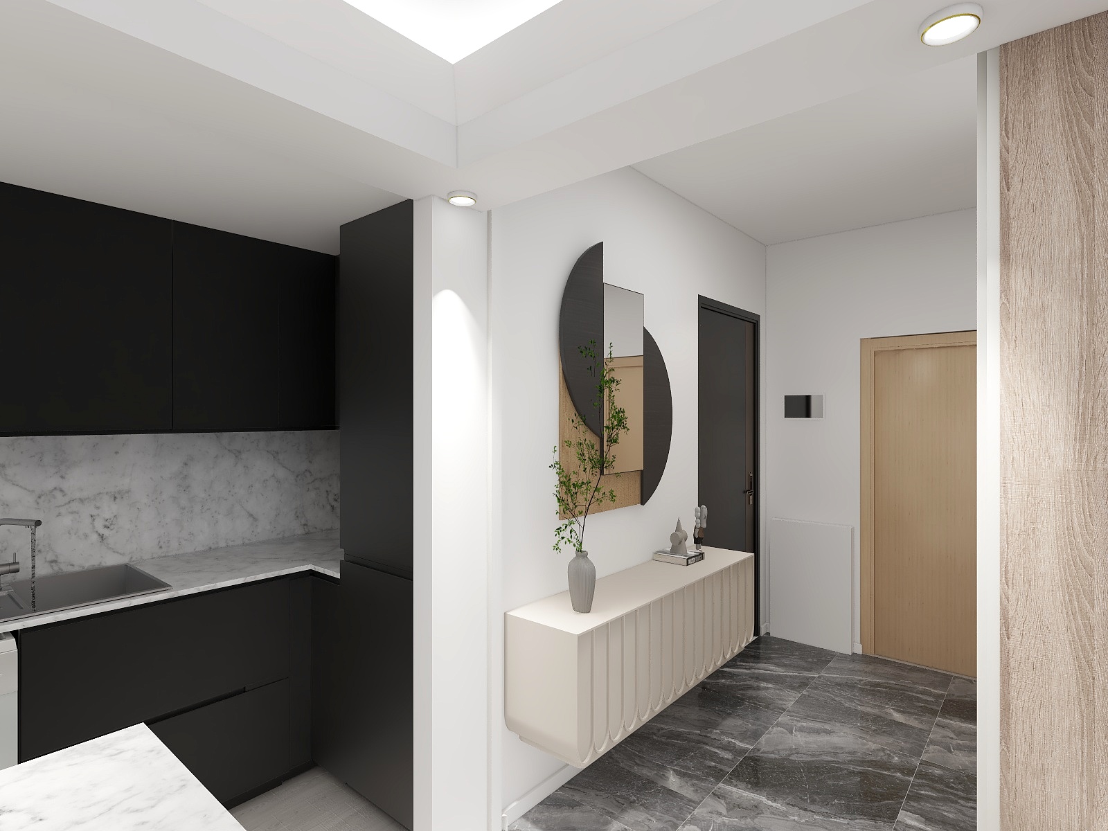 2+1 Daire - Render