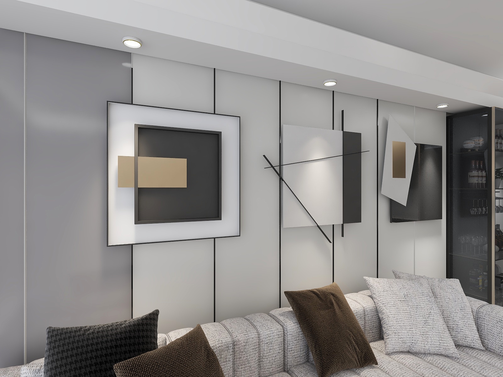 2+1 Daire - Render