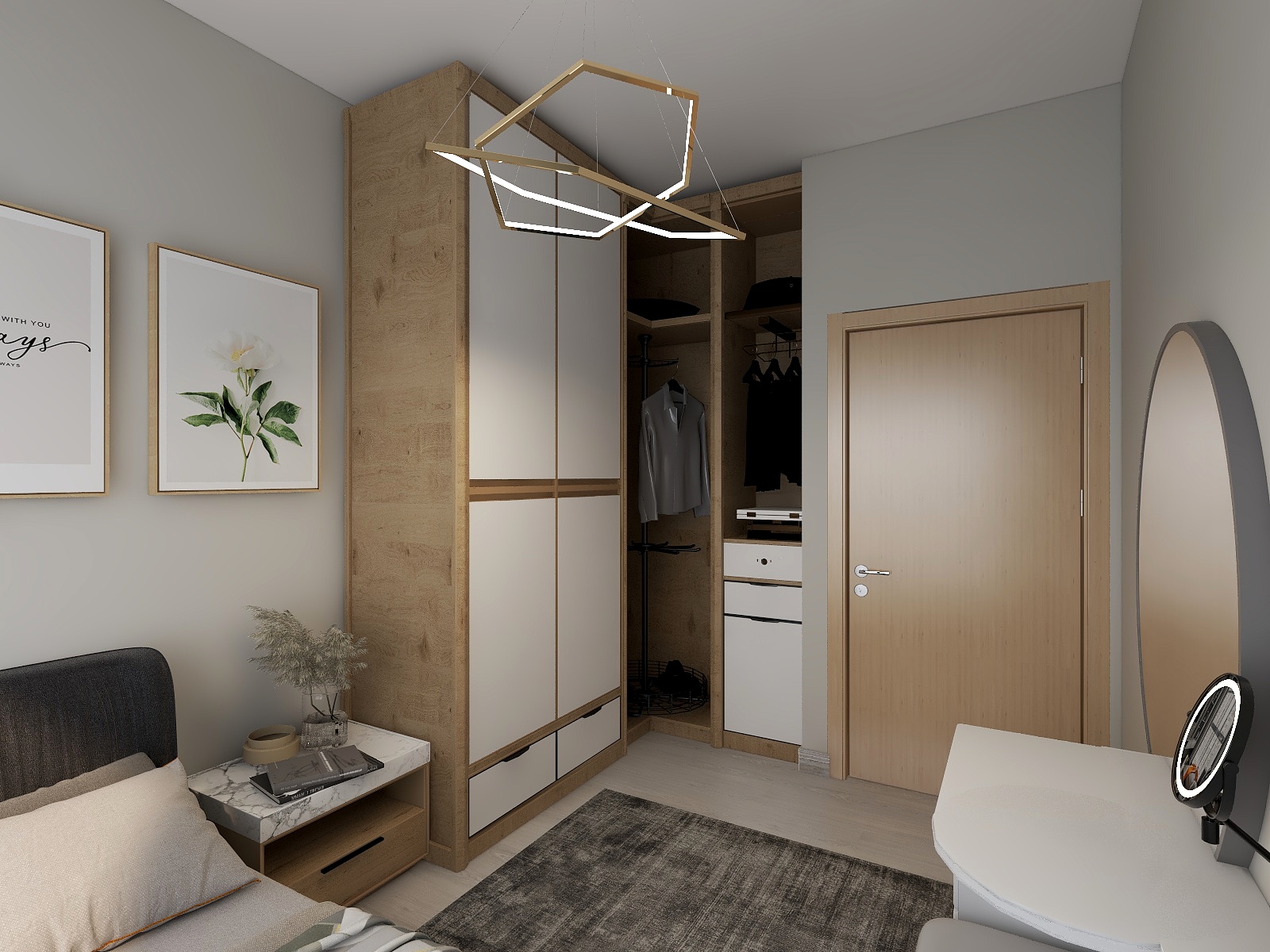 2+1 Daire - Render