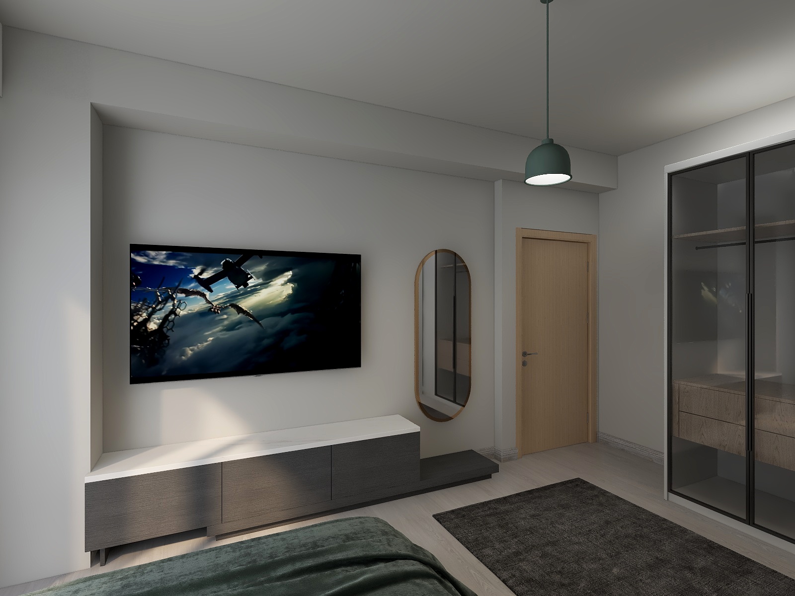 2+1 Daire - Render