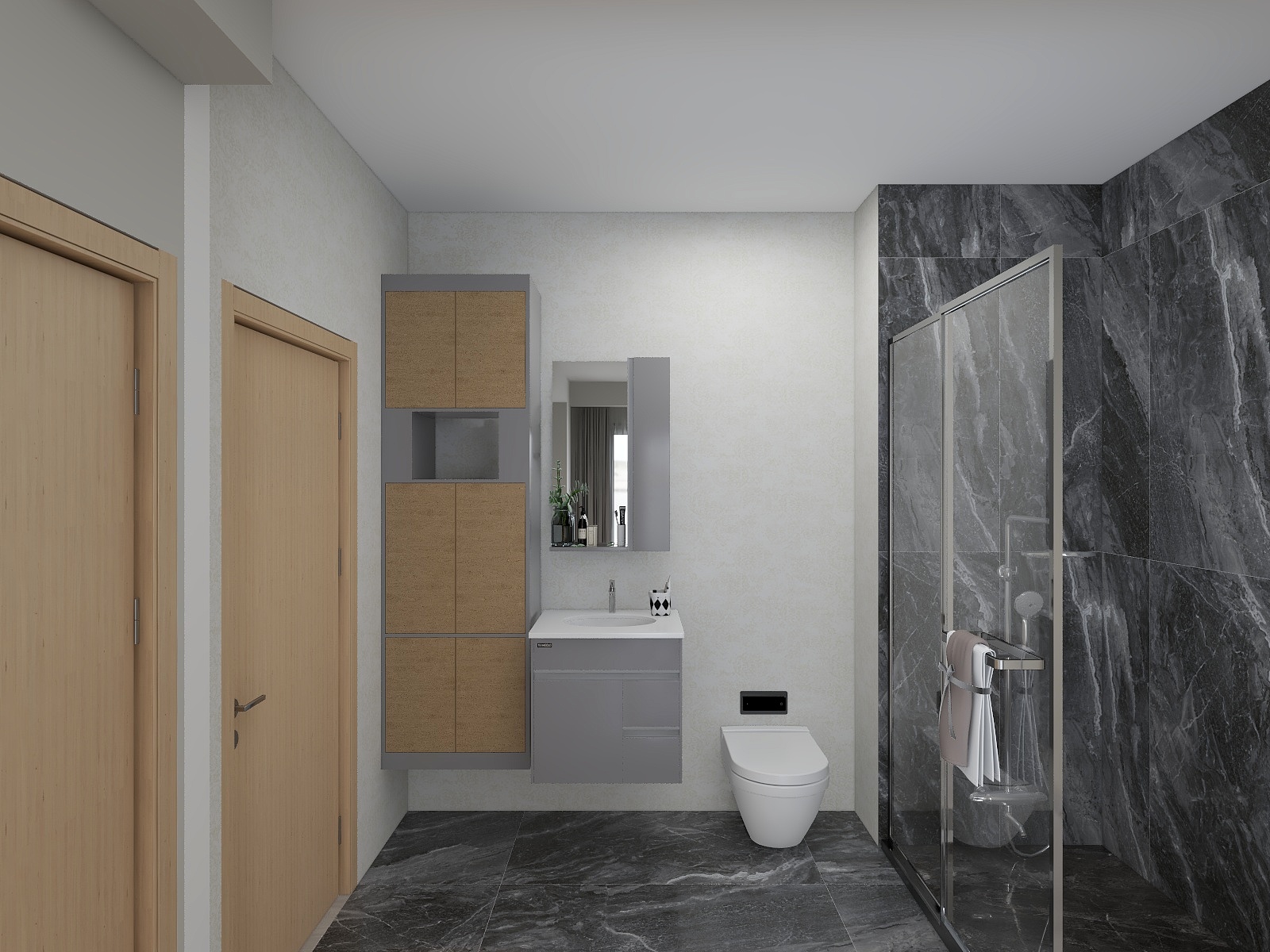 2+1 Daire - Render