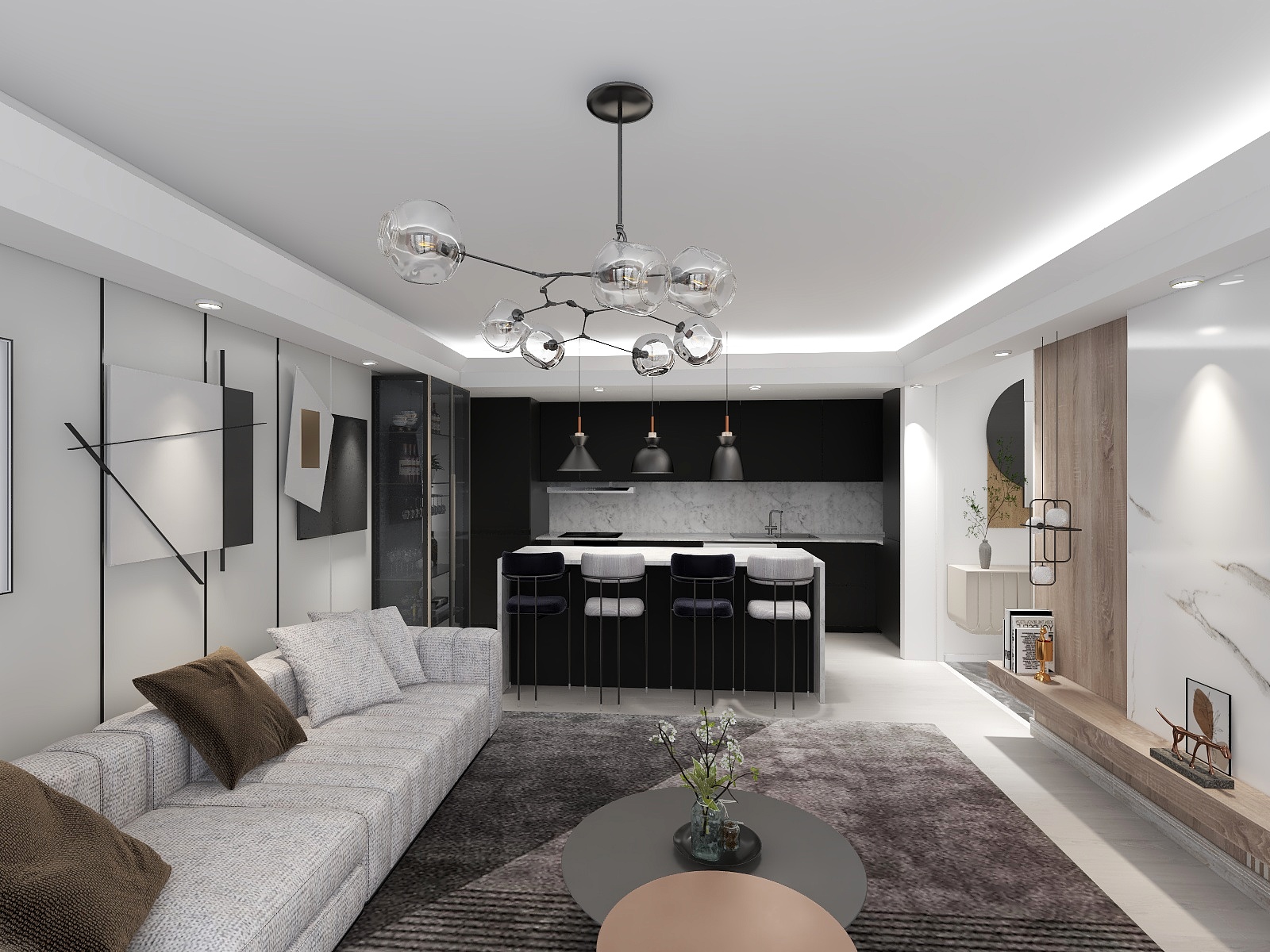 2+1 Daire - Render