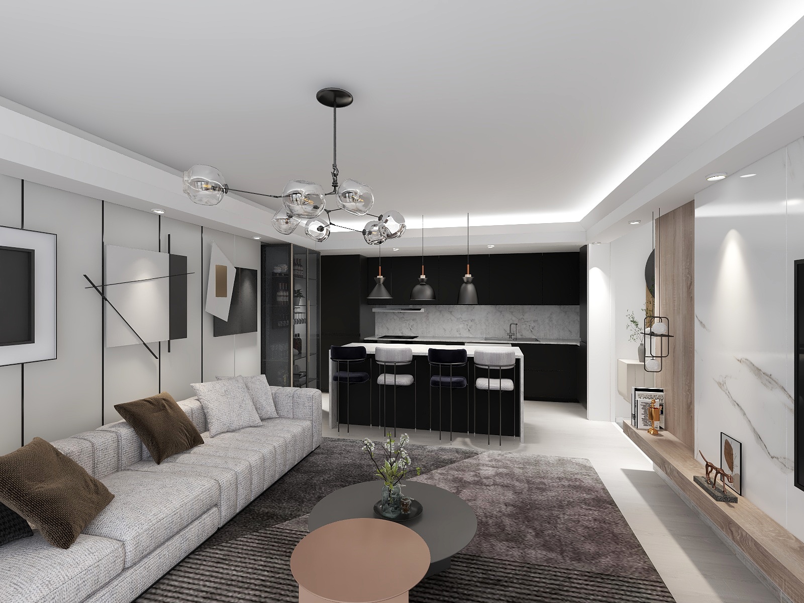 2+1 Daire - Render
