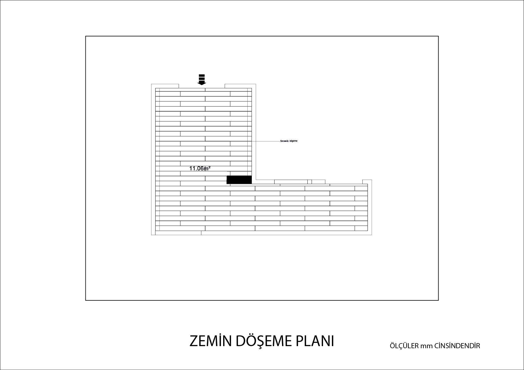 Antre & Koridor - Plan