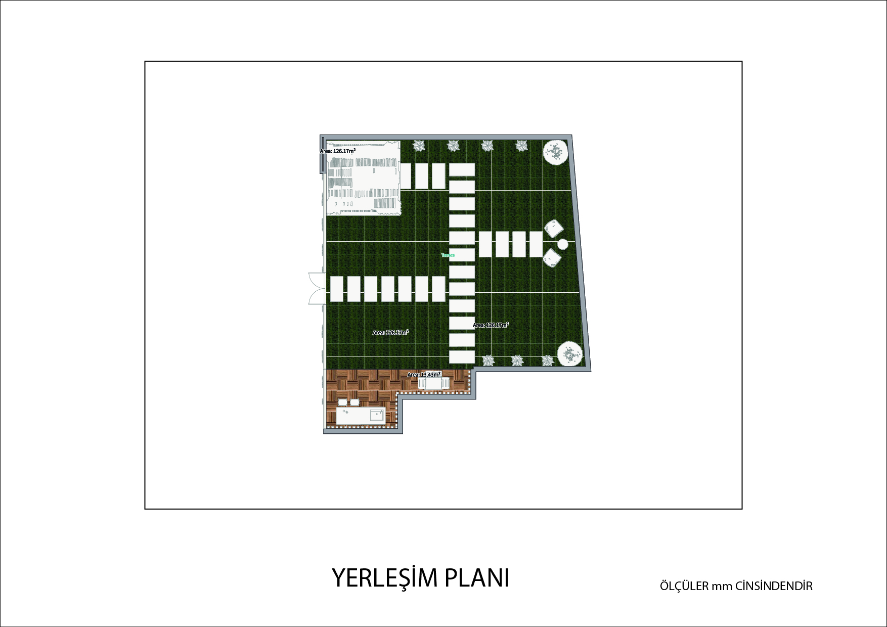 Balkon & Teras - Plan