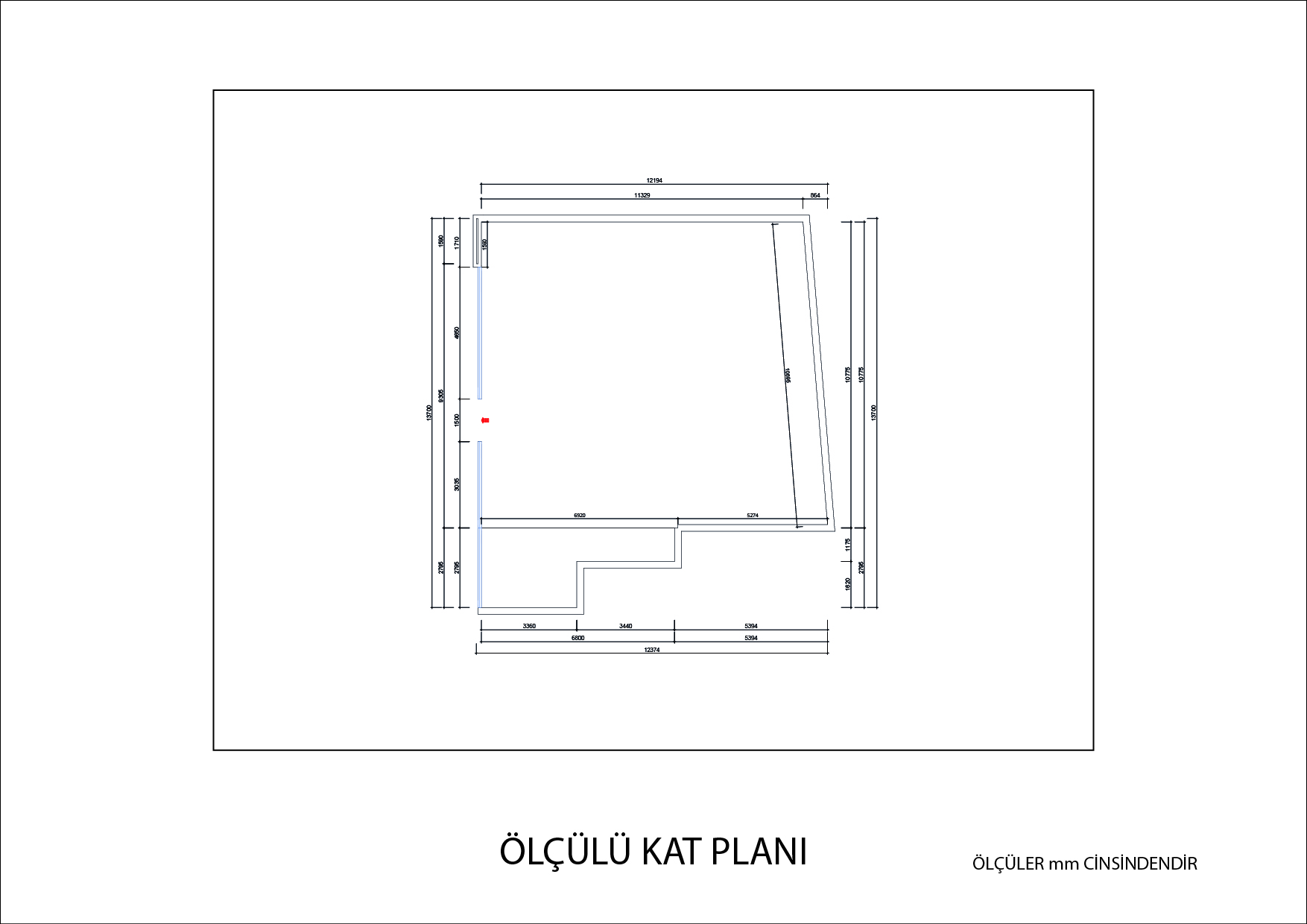 Balkon & Teras - Plan