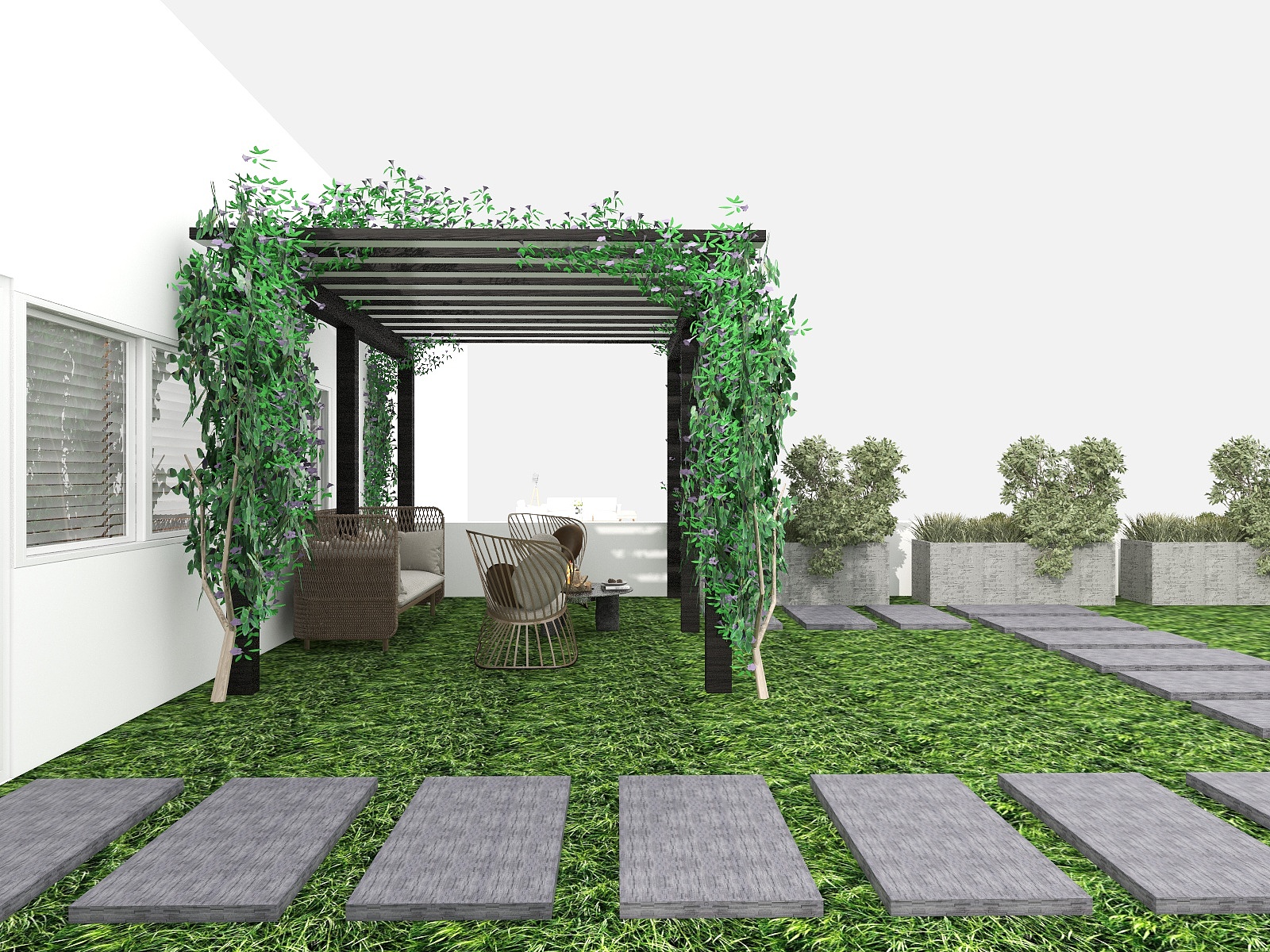 Balkon & Teras - Render