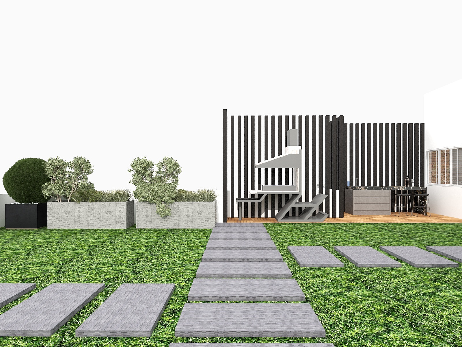 Balkon & Teras - Render