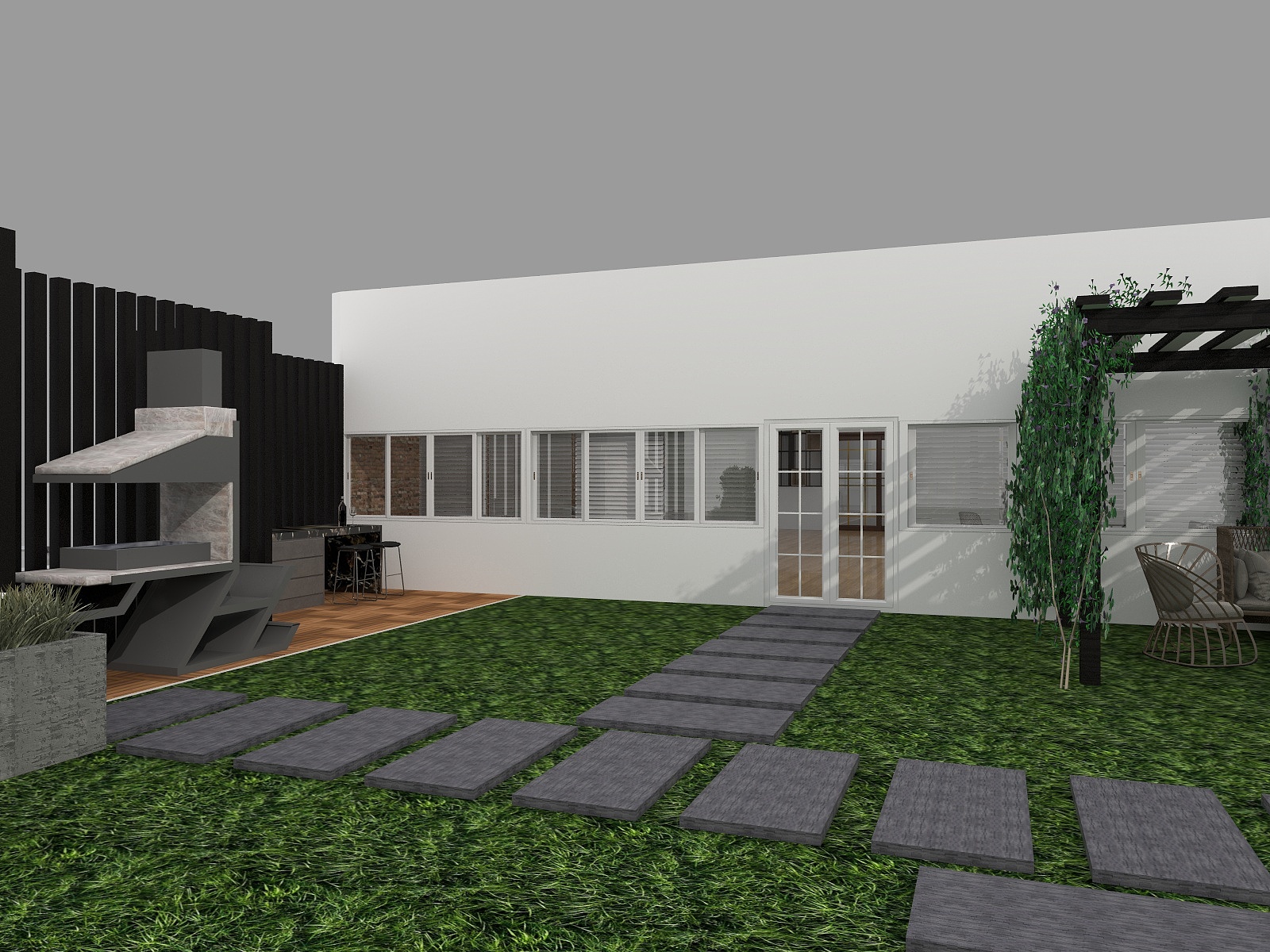 Balkon & Teras - Render