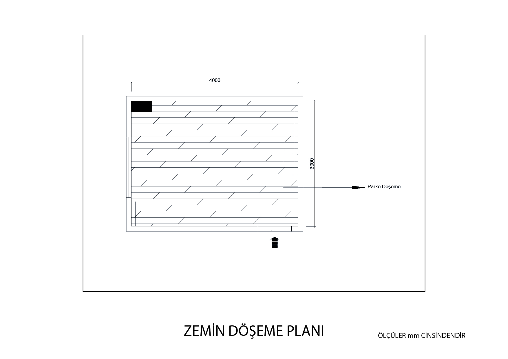 Çalışma Odası - Plan