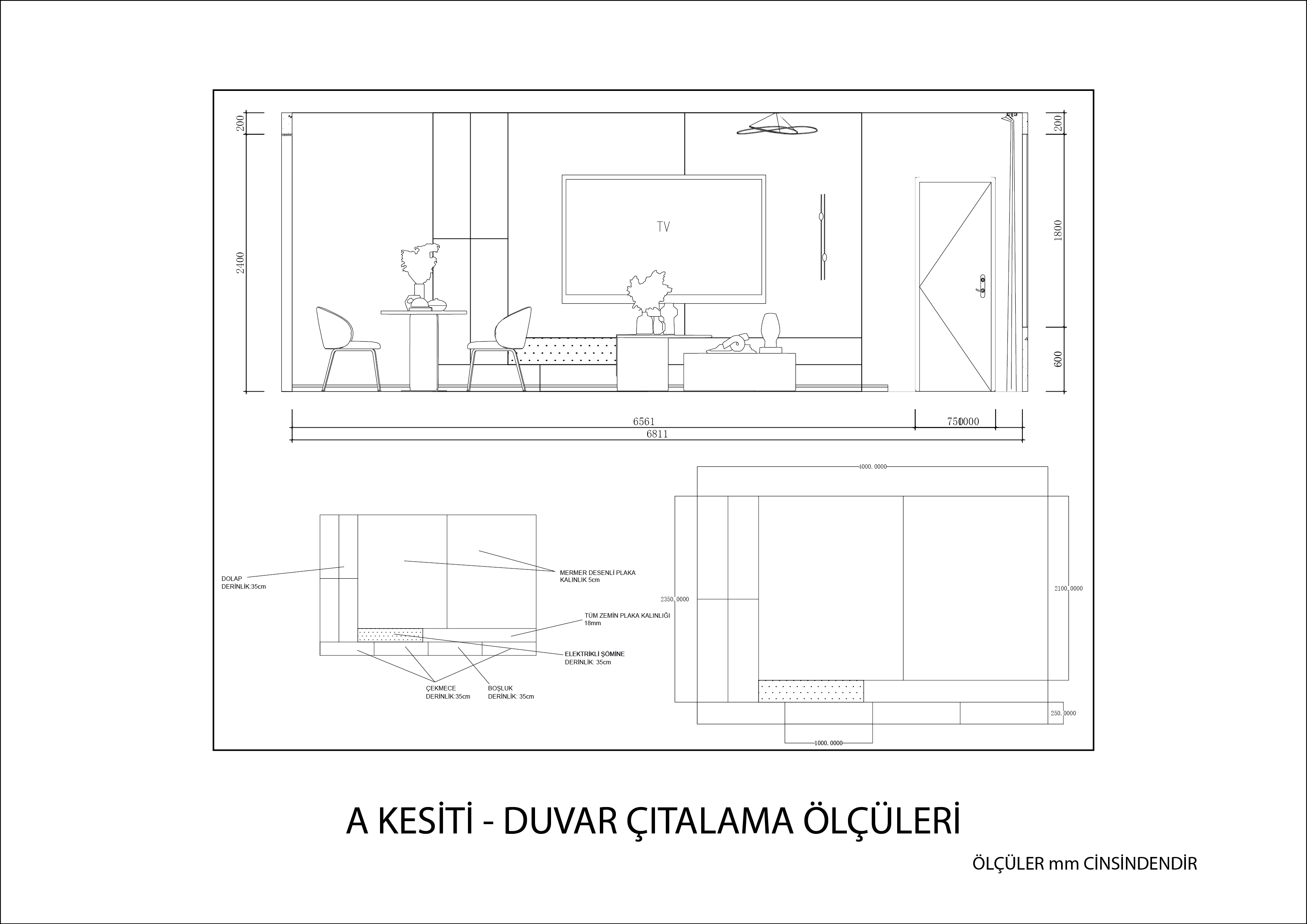 Salon - Plan