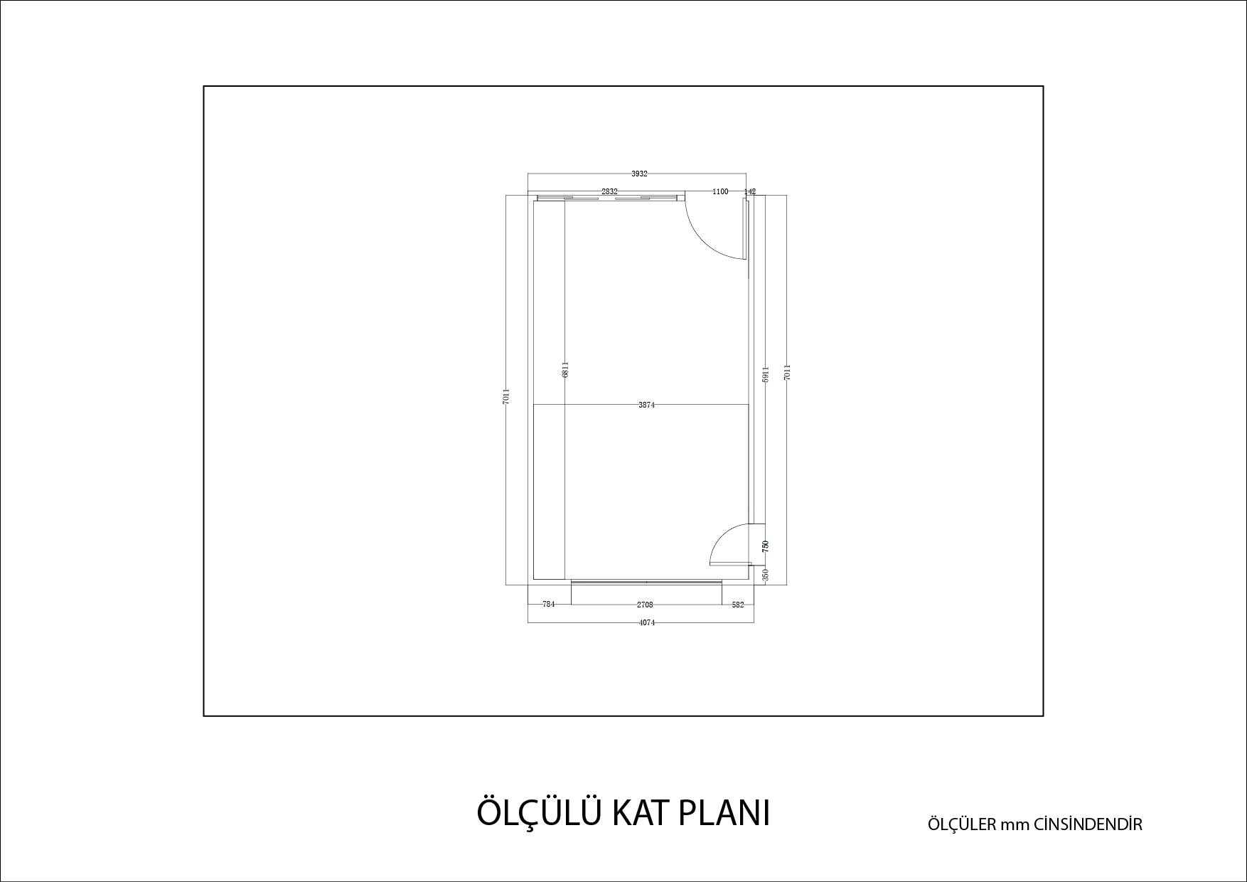 Salon - Plan