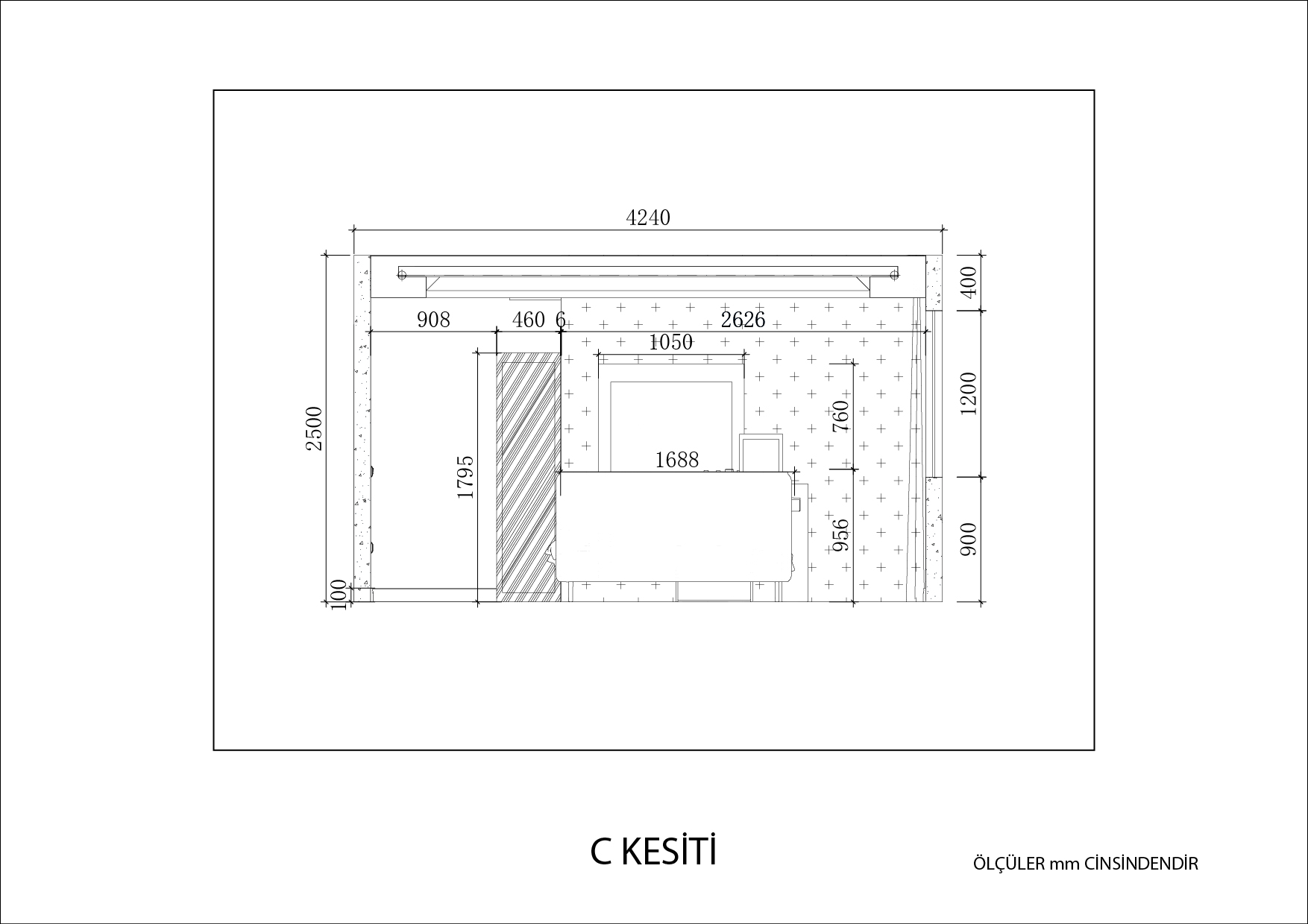 Yatak Odası & Ebeveyn Odası - Plan